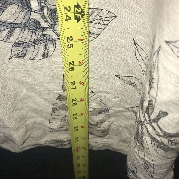 Batik Bay 100% Silk Hawaiian Tropical Shirt Button Up XXL Men's Short Sleeve Tan - Picture 8 of 8